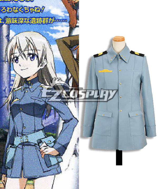 ITL Manufacturing STRIKE WITCHES EilaIlmatarjuutilainen Cosplay Coat