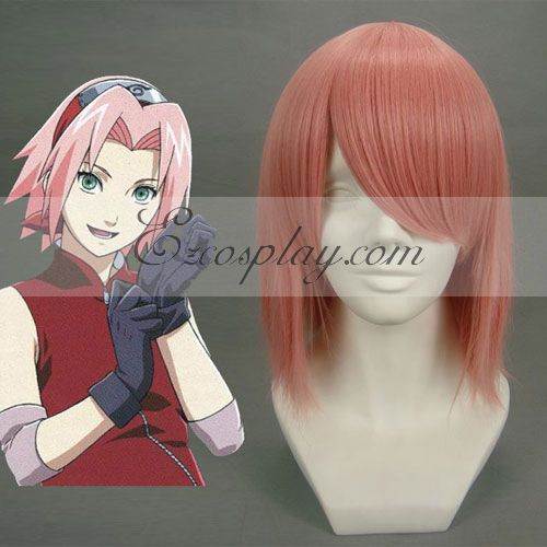 ITL Manufacturing Naruto Haruno Sakura Pink Cosplay Wig-002A