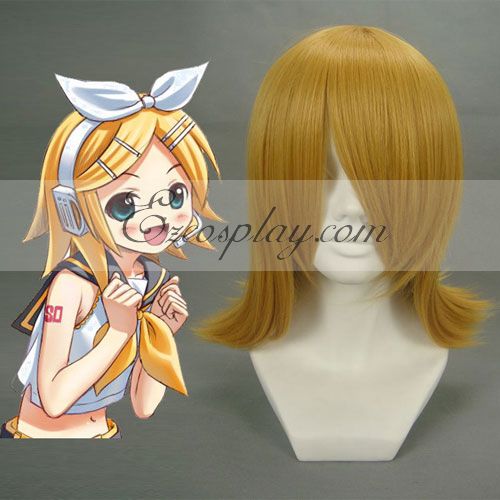 ITL Manufacturing Vocaloid Kagamine Rin / Len Yellow Cosplay Wig-020A