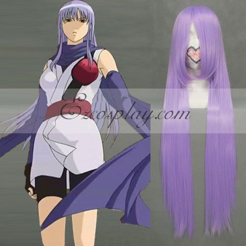 ITL Manufacturing Gintama Sarutobi Ayame Light Purple Cosplay Wig-038B