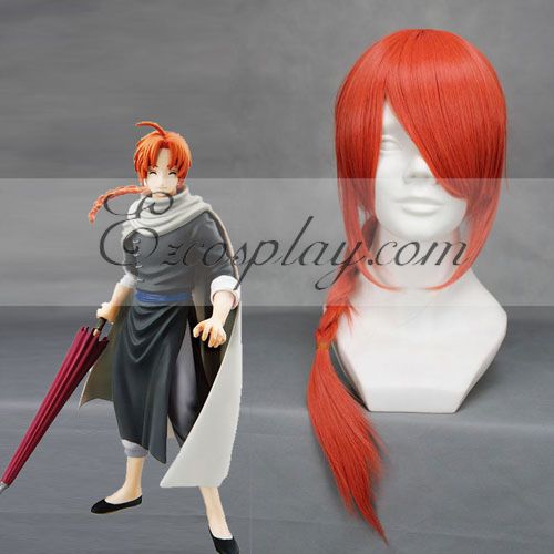 ITL Manufacturing Gintama Kamui Red Cospaly Wig-062A