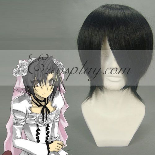 ITL Manufacturing Umineko Kanon Black Cosplay Wig-065A