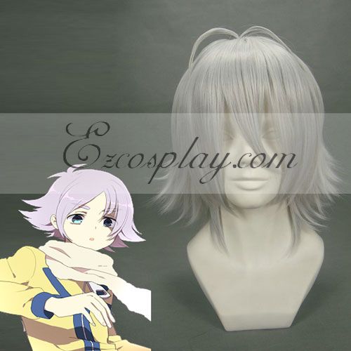 ITL Manufacturing Inazuma Eleven Sliver White Cosplay Wig-105A