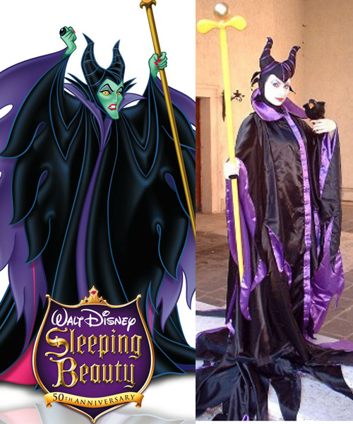 ITL Manufacturing Disneys Evil Queen Maleficent Halloween Cosplay Horns Headpiece (Only Horns Headpiece and Neckpiece)