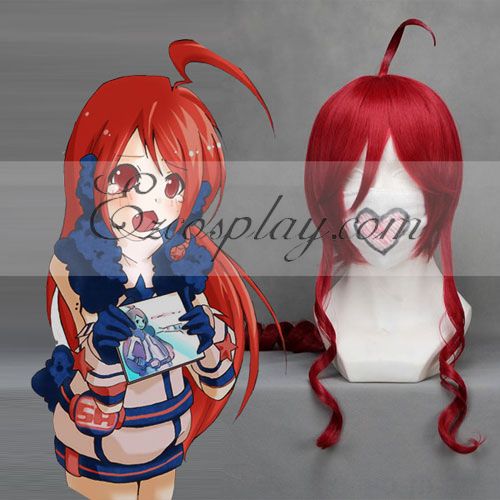 ITL Manufacturing Vocaloid Miki Red Cosplay Wave Wig-136A