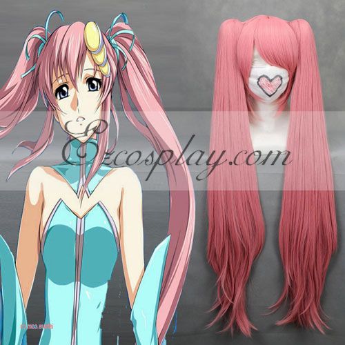 ITL Manufacturing Gundam Seed Lacus Clyne Pink Cosplay Wig-139A