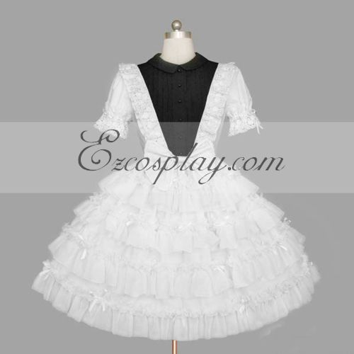 ITL Manufacturing White Gothic Lolita Dress -LTFS0140