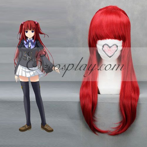 ITL Manufacturing Umineko Ange Red Cosplay Wig-157A