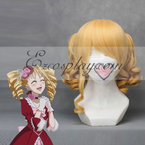 ITL Manufacturing Black Butler Elizabeth Yellow Cosplay Wig-170A