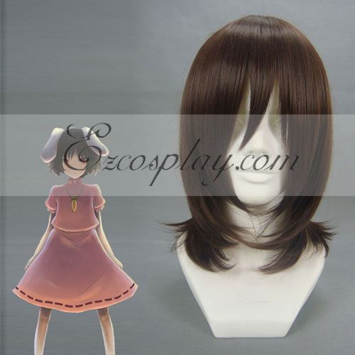ITL Manufacturing Touhou Project Inaba Tewi Brown Cosplay Wig-192A