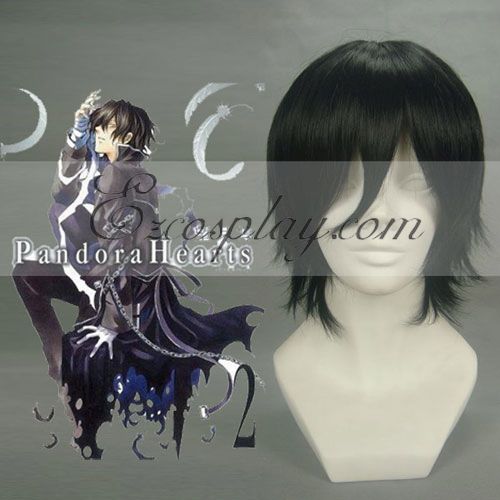 ITL Manufacturing Pandora Hearts Leo Baskerville Black Cosplay Wig-196B