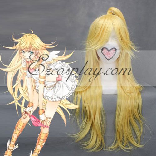 ITL Manufacturing Panty and Stocking with Garterbelt Panty Yellow Cosplay Wig-209A