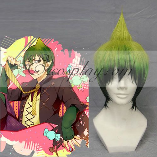 ITL Manufacturing Blue Exorcist Ao no Exorcist Amaimon Green Cosplay Wig-210A