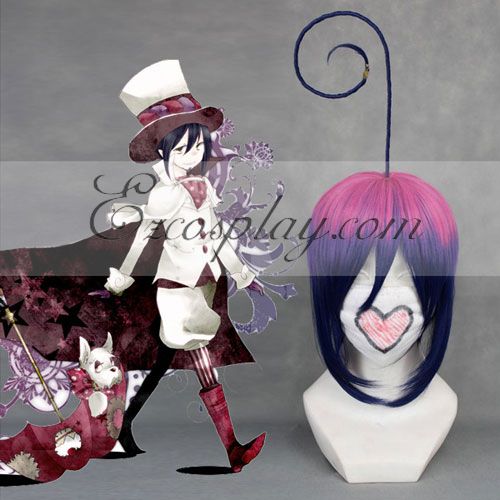 ITL Manufacturing Blue Exorcist Ao no Exorcist Mephisto Pheles Purple Cosplay Wig-211A