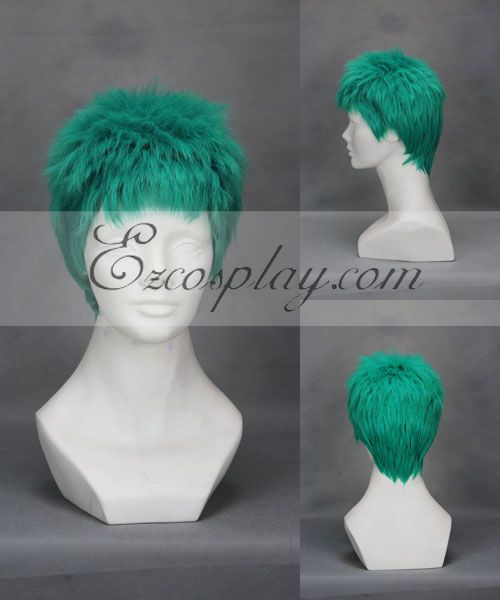ITL Manufacturing One Piece Zoro Green Cosplay Wig-243A