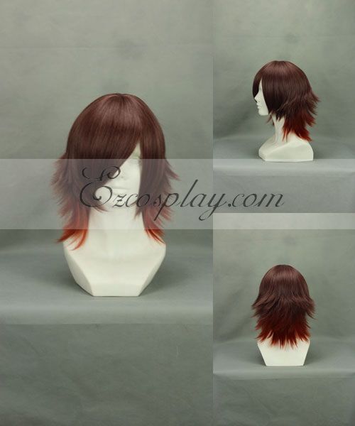 ITL Manufacturing Amnesia Shin Red Brown Cosplay Wig-266A