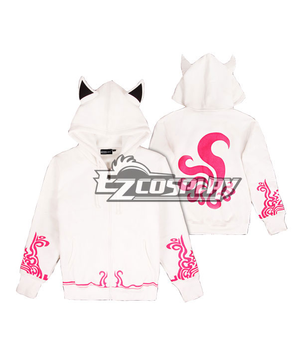 ITL Manufacturing League of Legends Ahri Lovers Clothes Autumn and Winter Cosplay Hoodie Comic Related Product Animation Around Cosplay
