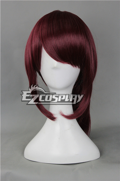 ITL Manufacturing Free!-Gou Matsuoka(Rin'ssisiter) Dark Red Brown Cosplay Wig-327D