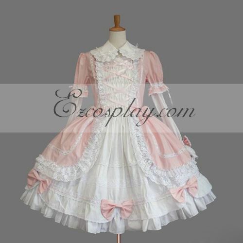 ITL Manufacturing Pink Gothic Lolita Dress -LTFS0038