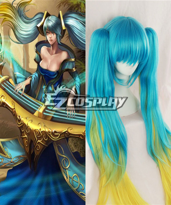 ITL Manufacturing League of Legends Sona Buvelle/Maven of the Strings Cosplay Wig