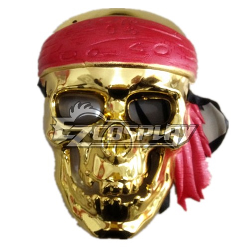 ITL Manufacturing Pirates Of The Caribbean Cosplay Mask Golden
