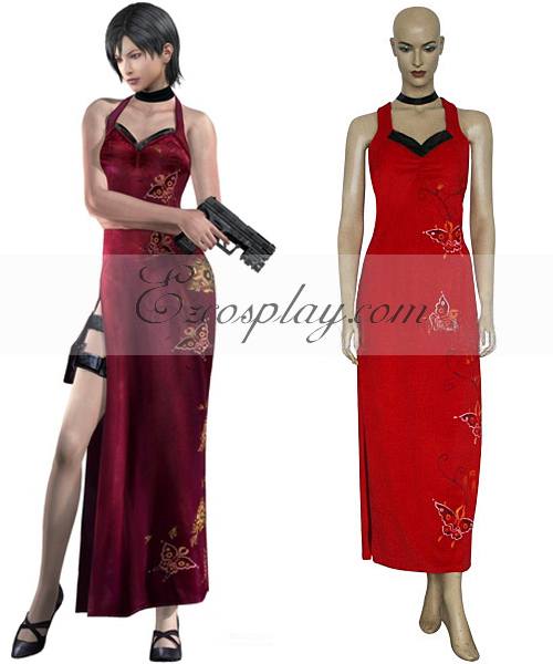 ITL Manufacturing Resident Evil Game Ada Wong Cosplay Costume