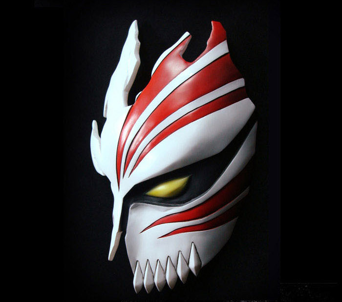 ITL Manufacturing Bleach Cosplay Accessories Ichigo First Mask (Deluxe Edition)