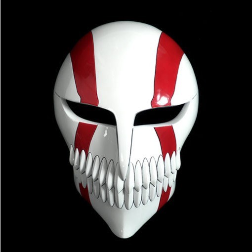 ITL Manufacturing Bleach Cosplay Accessories Ichigo Full Hollow Mask C (Deluxe Edition)