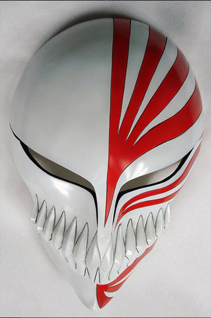 ITL Manufacturing Bleach Cosplay Accessories Ichigo Full Hollow Mask A (Deluxe Edition)