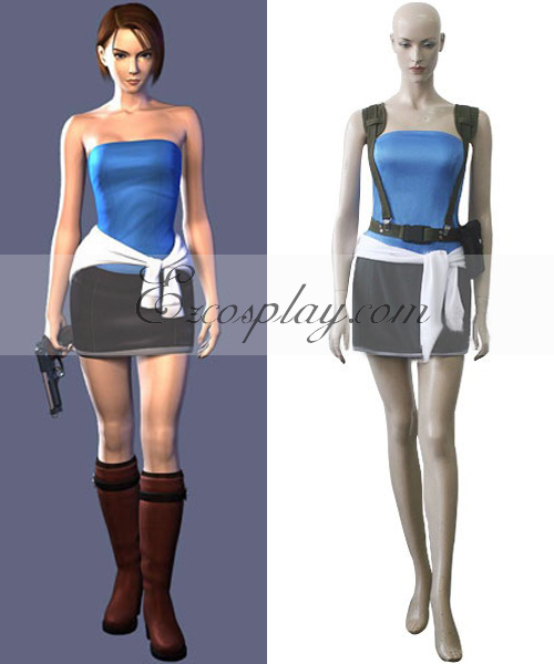 ITL Manufacturing Resident Evil Game Jill Valentin Cosplay Costume