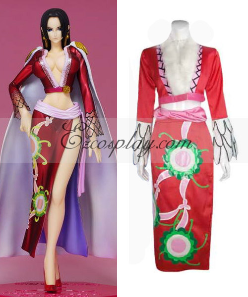 ITL Manufacturing One Piece The Empress Boa Hancock Cosplay Costume