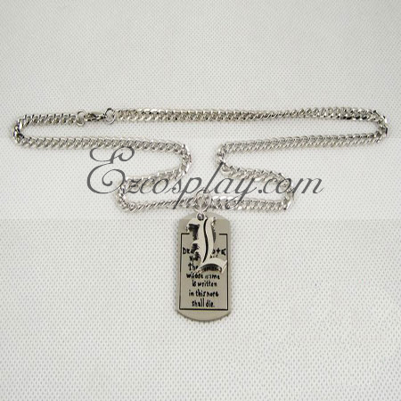 ITL Manufacturing Death note necklace