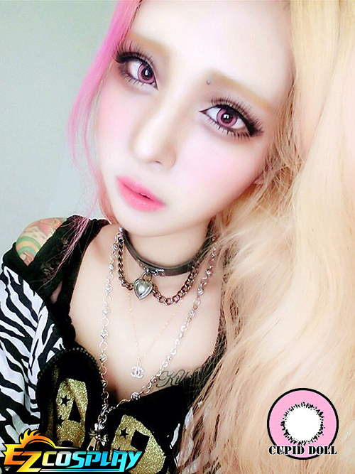 ITL Manufacturing Cupid Doll Pink Cosplay Contact Lense
