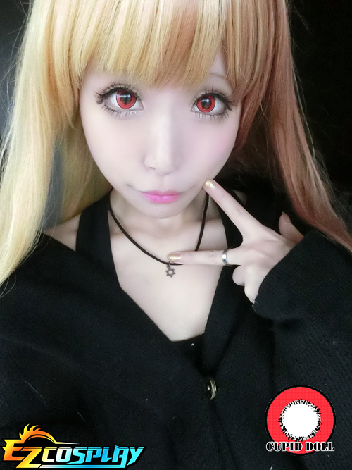 ITL Manufacturing Cupid Doll Red Cosplay Contact Lense