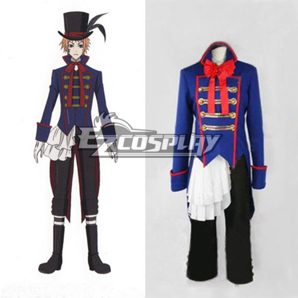 ITL Manufacturing Black Bulter Drossel Kainz Cosplay Costume