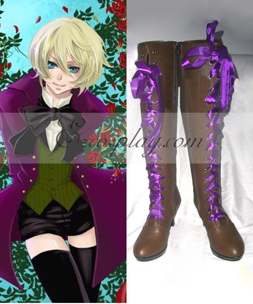 ITL Manufacturing Black Butler Alois Trancy Cosplay Boots
