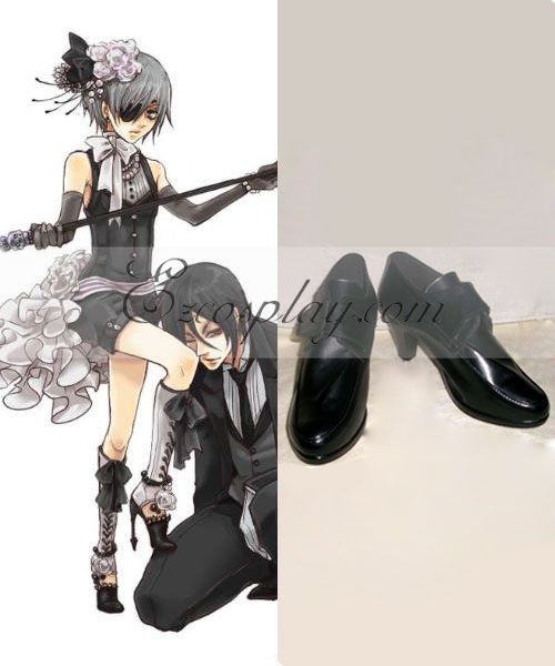 ITL Manufacturing Black Butler Ciel   Cosplay Woman Shoes 150