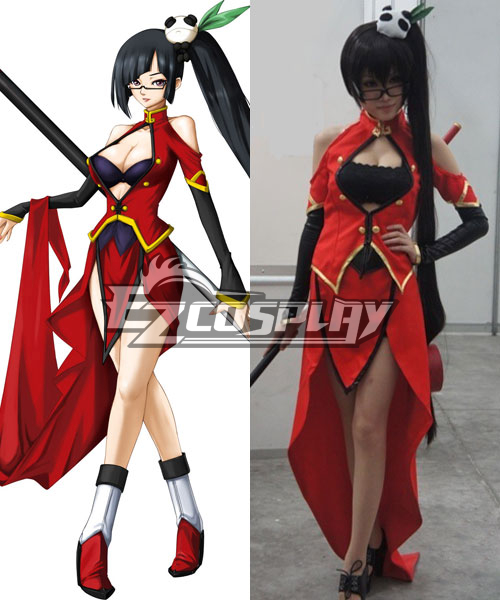 ITL Manufacturing BlazBlue Calamity Trigger Litchi Faye Ling Cosplay Costume