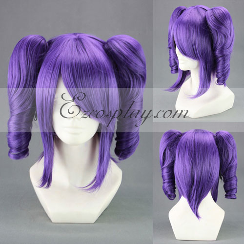 ITL Manufacturing Bleach Katenkyoukotsu Purple Cosplay Wig-043H