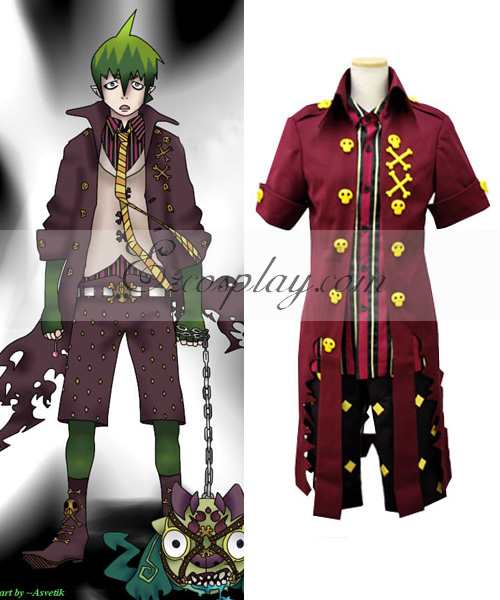 ITL Manufacturing Blue Exorcist Ao no Exorcist King of Earth Amaimon Cosplay Costume