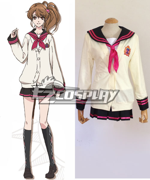 ITL Manufacturing Brother Conflict Asahina Ema Cosplay Costume