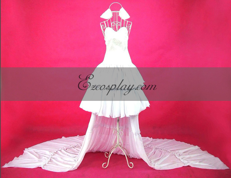 ITL Manufacturing Chobits Chi White Dress Cosplay Costume