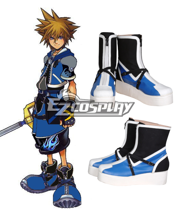 ITL Manufacturing Kingdom Hearts Sora Wisdom Form Cosplay Shoes