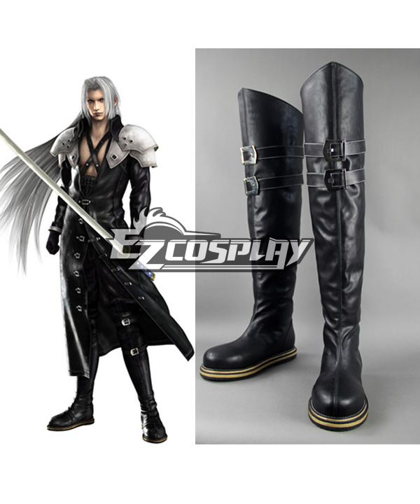 ITL Manufacturing Mouse over image to zoom FF7 (AC) Final Fantasy VII Sephiroth Cosplay Boots