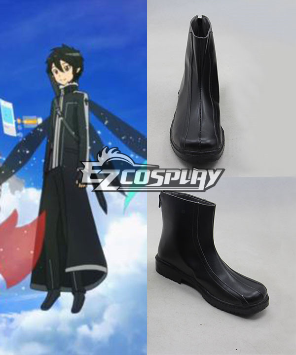 ITL Manufacturing Sword Art Online (Extra Edition) Kirito Cosplay Shoes