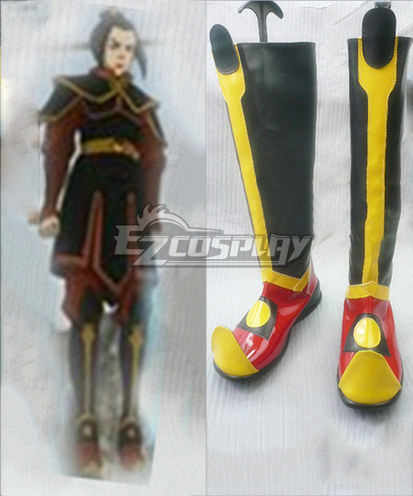 ITL Manufacturing Avatar The Last Airbender Azura Black Cosplay Boots