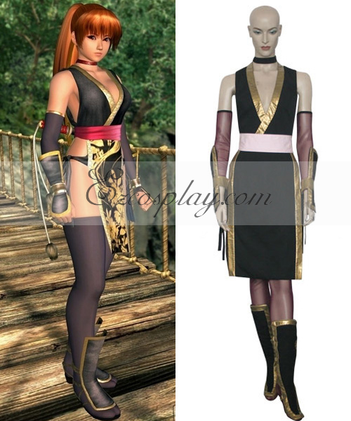 ITL Manufacturing Dead or Alive Kasumi (Black) Cosplay Costume