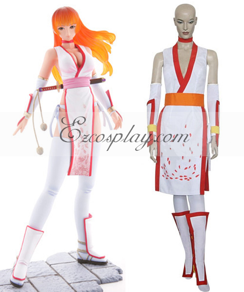 ITL Manufacturing Dead or Alive Kasumi (White) Cosplay Costume