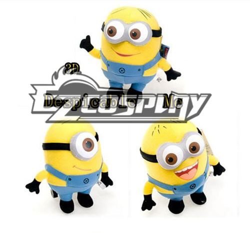 ITL Manufacturing Despicable Me Cute Plush Stuart1 package with 3)