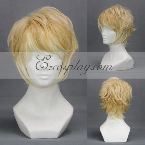 ITL Manufacturing Diabolik Lovers Light Yellow Cosplay Wig-303D